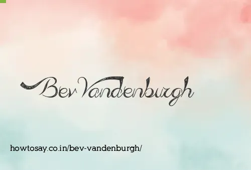 Bev Vandenburgh