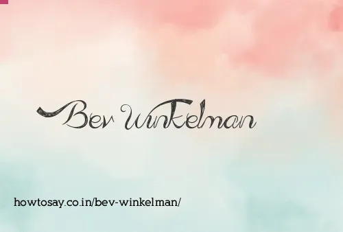 Bev Winkelman