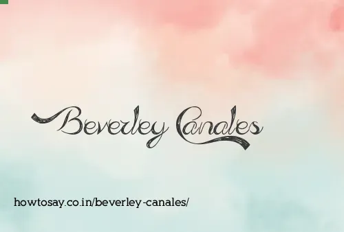 Beverley Canales