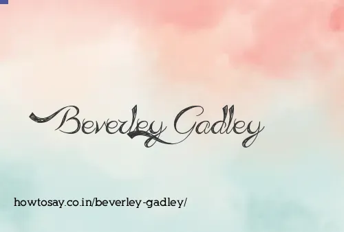 Beverley Gadley