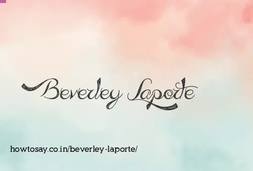 Beverley Laporte