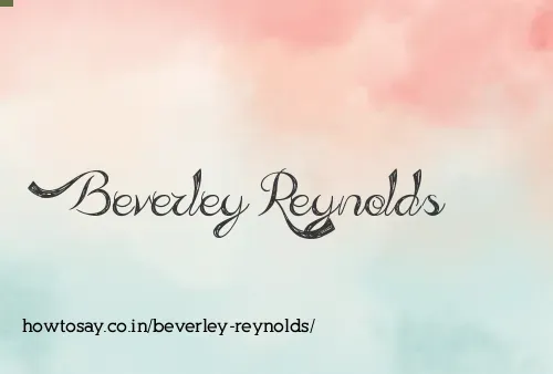 Beverley Reynolds