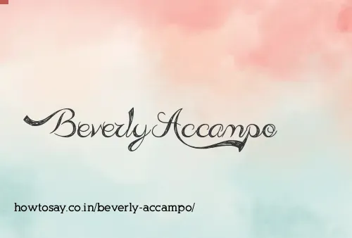 Beverly Accampo