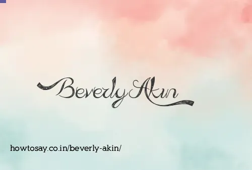 Beverly Akin