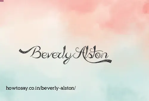 Beverly Alston