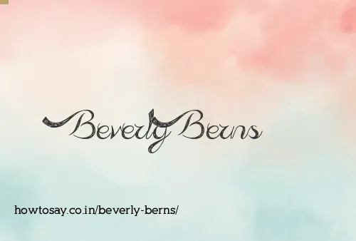 Beverly Berns