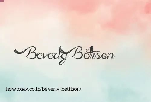 Beverly Bettison