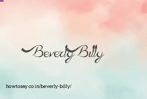 Beverly Billy