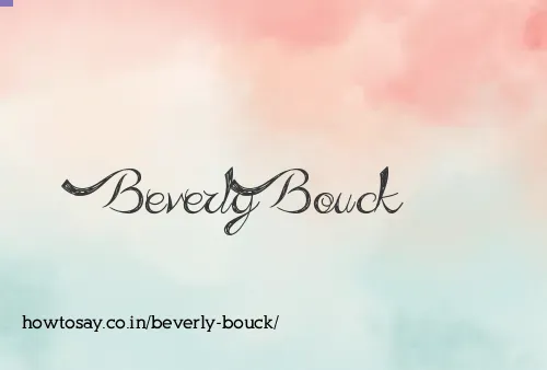 Beverly Bouck