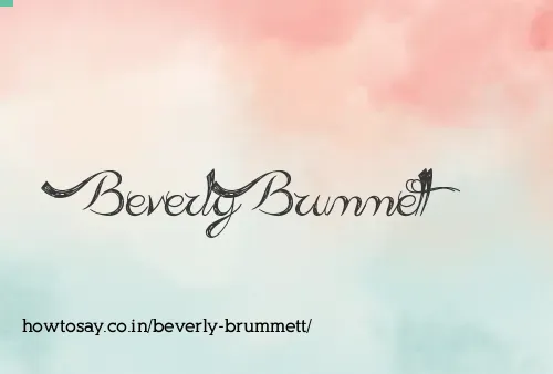 Beverly Brummett
