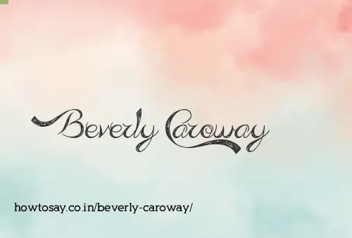 Beverly Caroway