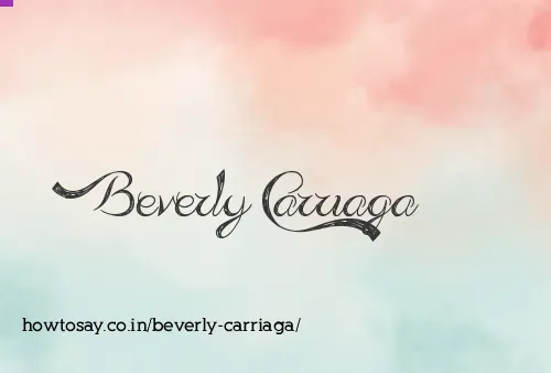Beverly Carriaga