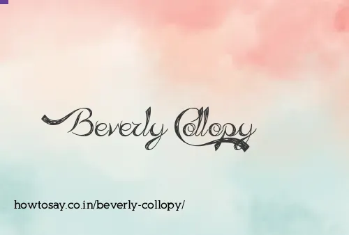 Beverly Collopy