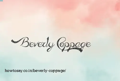 Beverly Coppage