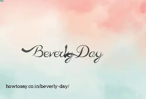 Beverly Day