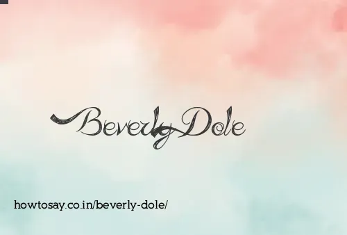 Beverly Dole