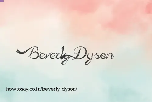 Beverly Dyson