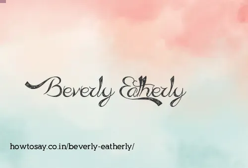 Beverly Eatherly