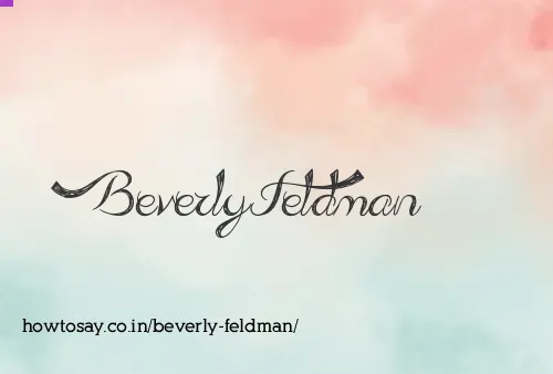 Beverly Feldman