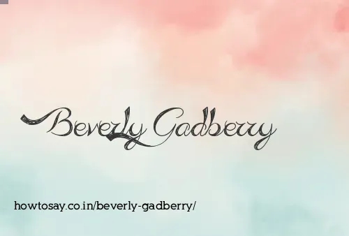 Beverly Gadberry