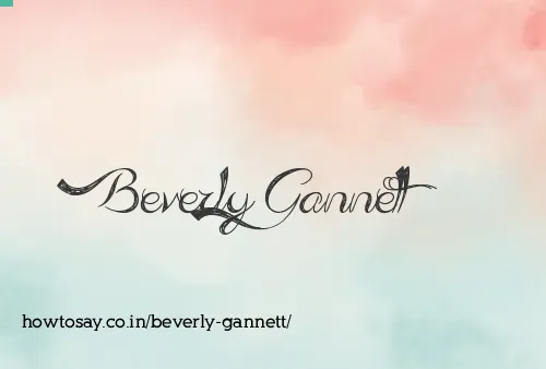 Beverly Gannett