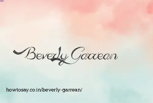 Beverly Garrean