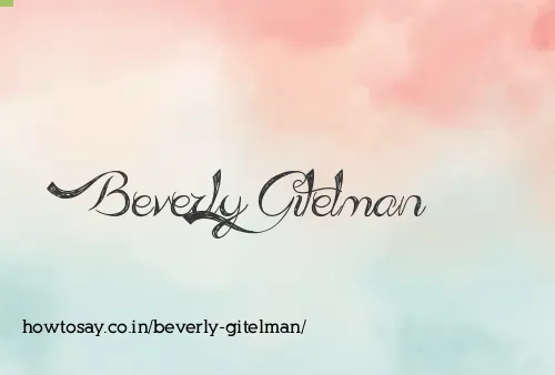 Beverly Gitelman