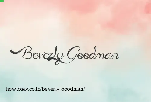 Beverly Goodman