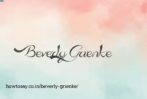 Beverly Grienke