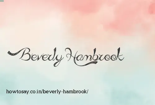 Beverly Hambrook
