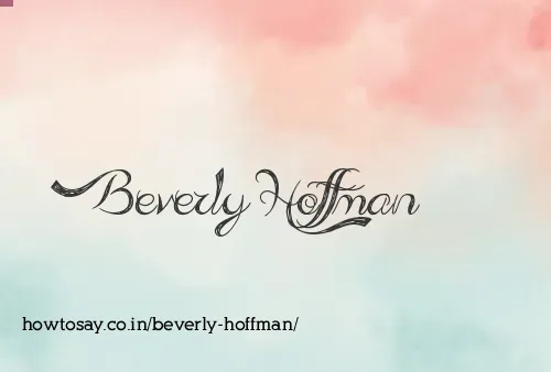 Beverly Hoffman