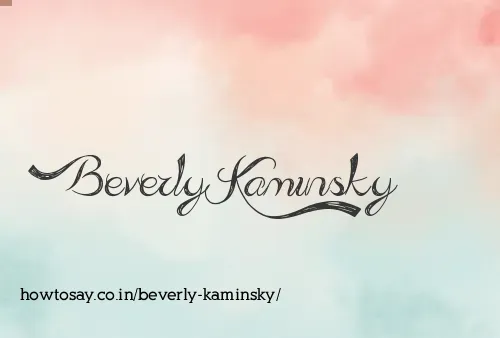 Beverly Kaminsky