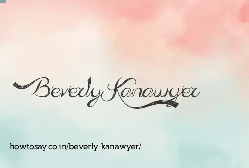 Beverly Kanawyer