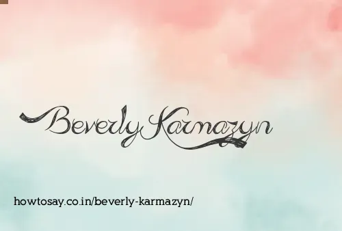 Beverly Karmazyn