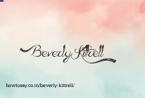 Beverly Kittrell