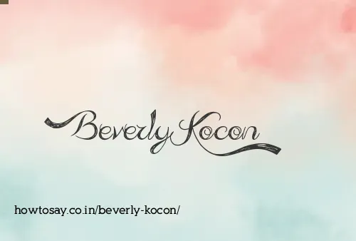Beverly Kocon