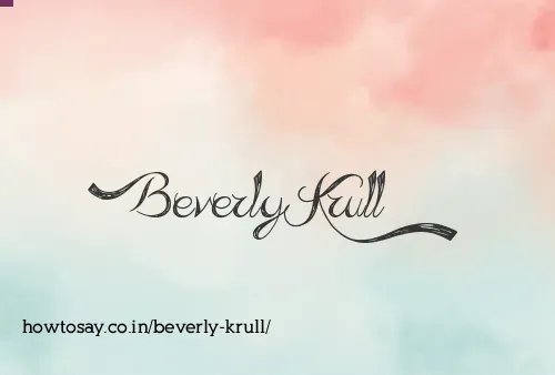 Beverly Krull