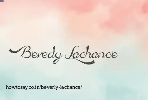 Beverly Lachance
