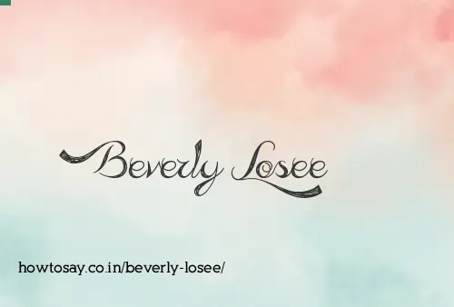 Beverly Losee