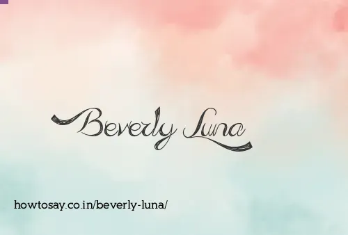 Beverly Luna