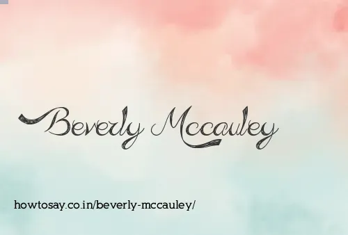 Beverly Mccauley