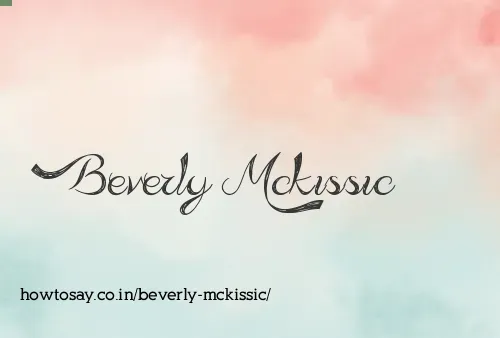 Beverly Mckissic