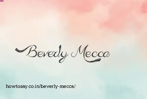 Beverly Mecca