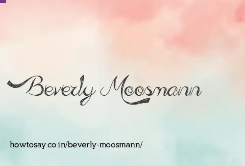Beverly Moosmann