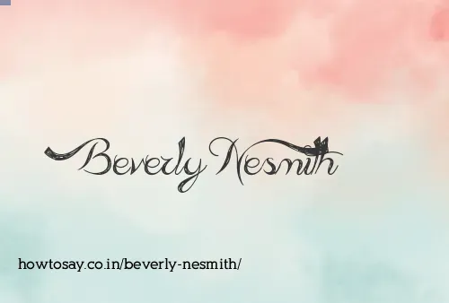 Beverly Nesmith