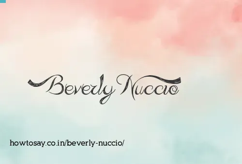 Beverly Nuccio