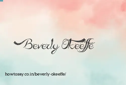 Beverly Okeeffe