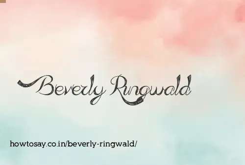 Beverly Ringwald