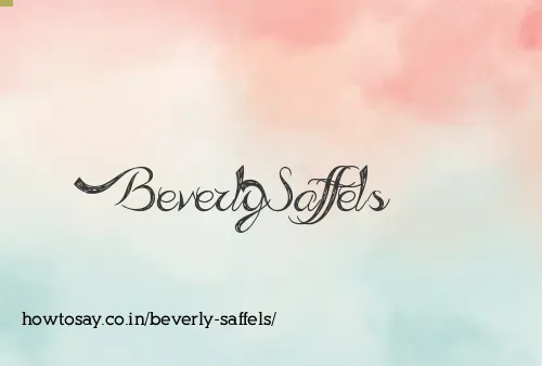 Beverly Saffels