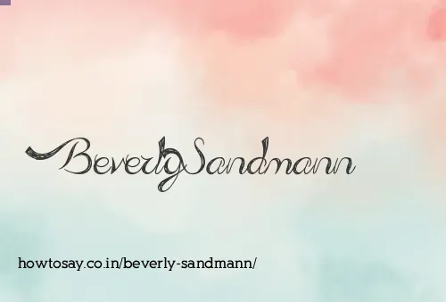 Beverly Sandmann